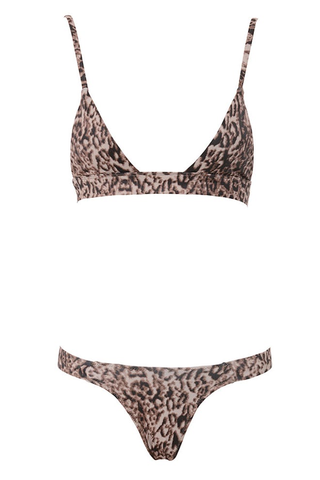 Rio Bueno Leopard Print Bikini