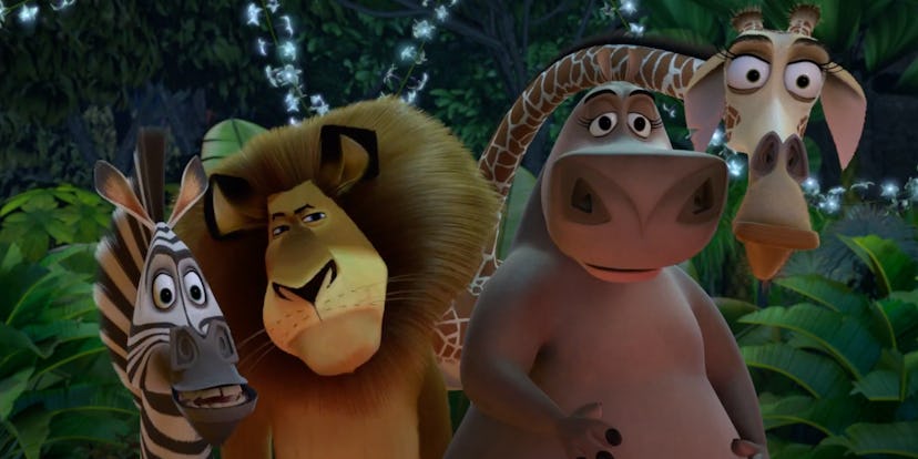 Ben Stiller and Chris Rock lend their voices to the 2005 animated film, Madagascar.