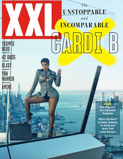 Cardi B graces the cover of XXL magazine.
