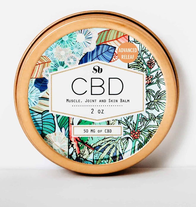 This CBD muscle, joint, and skin balm from Sheabrand is a relaxing Mother's Day gift for your wife.