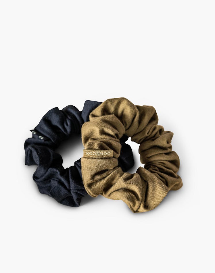 Two-Pack Organic Cotton Scrunchies