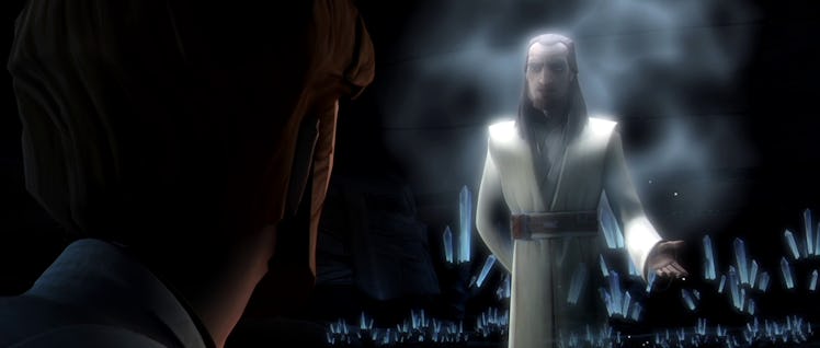 Qui Gon Jinn Obi Wan Kenobi Book reveal 