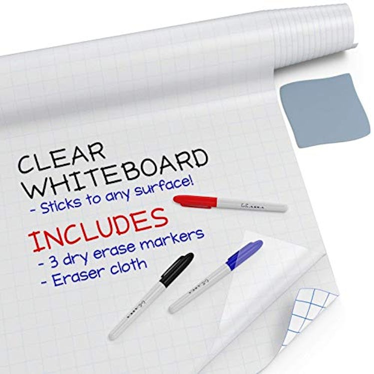 Kassa Clear Dry Erase Board Sticker