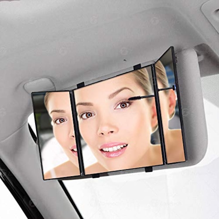 Comfort Wheels Car Folding Visor Vanity Mirror
