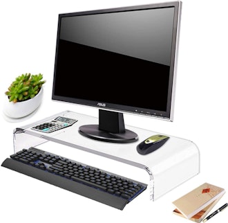 DYCacrlic Clear Acrylic Computer Monitor Stand