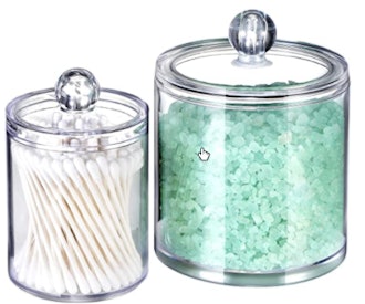 SheeChung Bathroom Vanity Apothecary Jars (2-Pack)