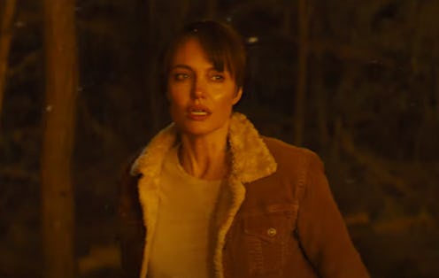 Angelina Jolie in 'Those Who Wish Me Dead.' Photo via Warner Bros./HBO Max