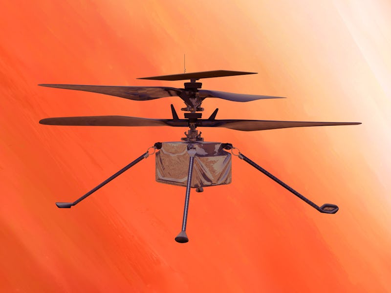 ingenuity helicopter illustration