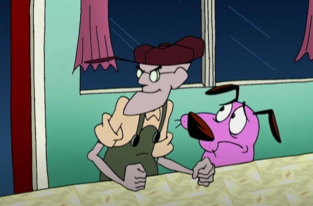 'Courage the Cowardly Dog' aired on Cartoon Network.