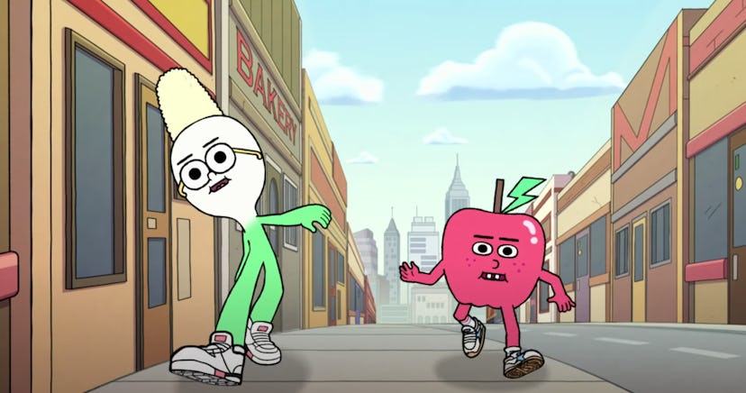 Apple & Onion is a show airing on Cartoon Network.