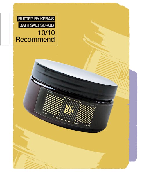 The buttery salt scrub that gives me the softest skin of my life.