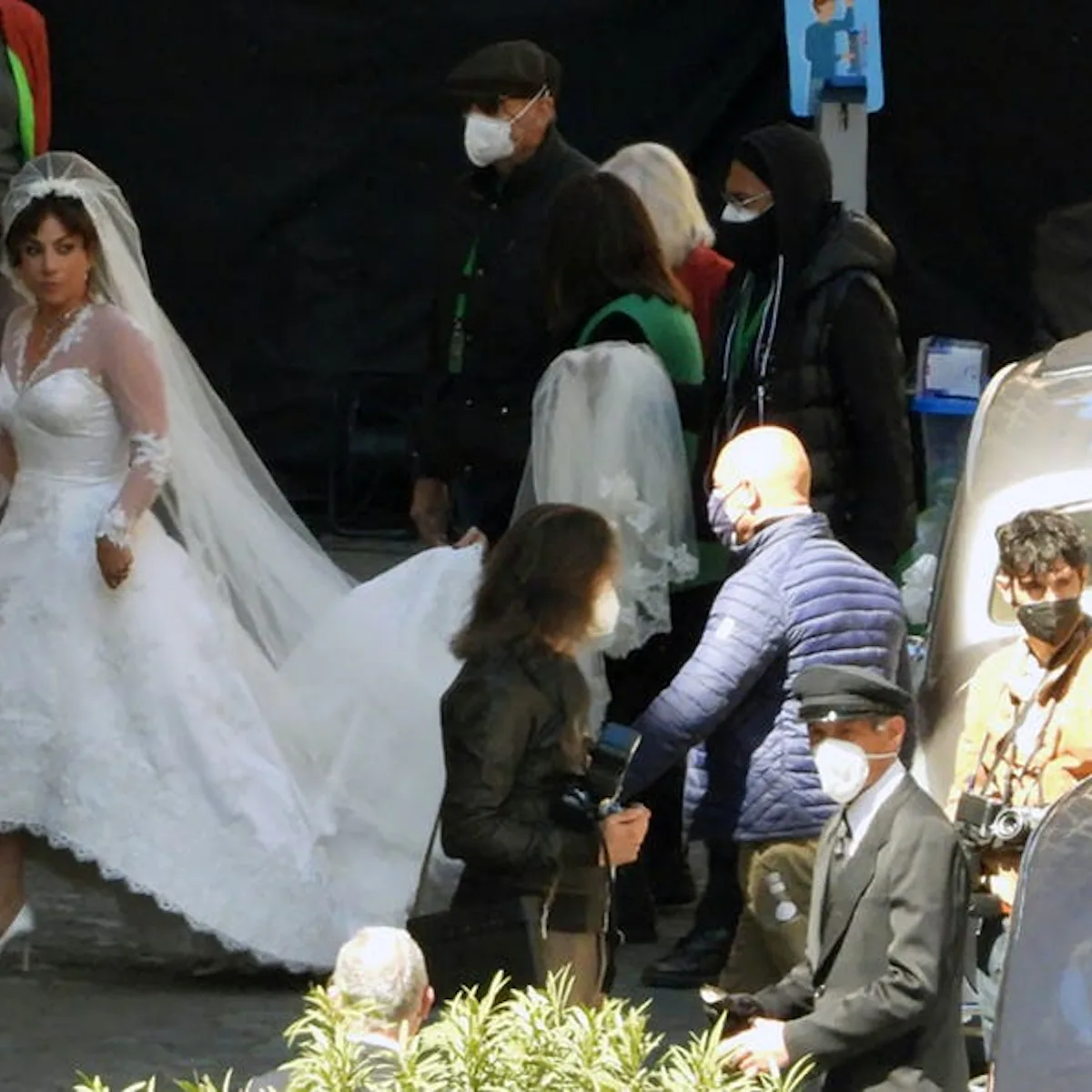 Behold: Lady Gaga's Wedding Dress From House of Gucci Behold: Lady Gaga's Wedding Dress From House of Gucci