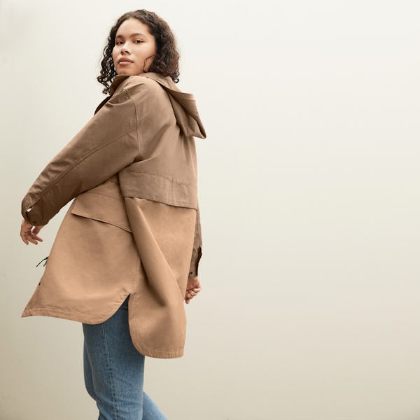An Everlane anorak from Its ReNew Collection.