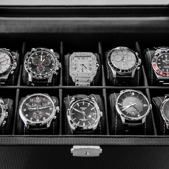 Basketball star Trae Young’s wristwatch collection. 