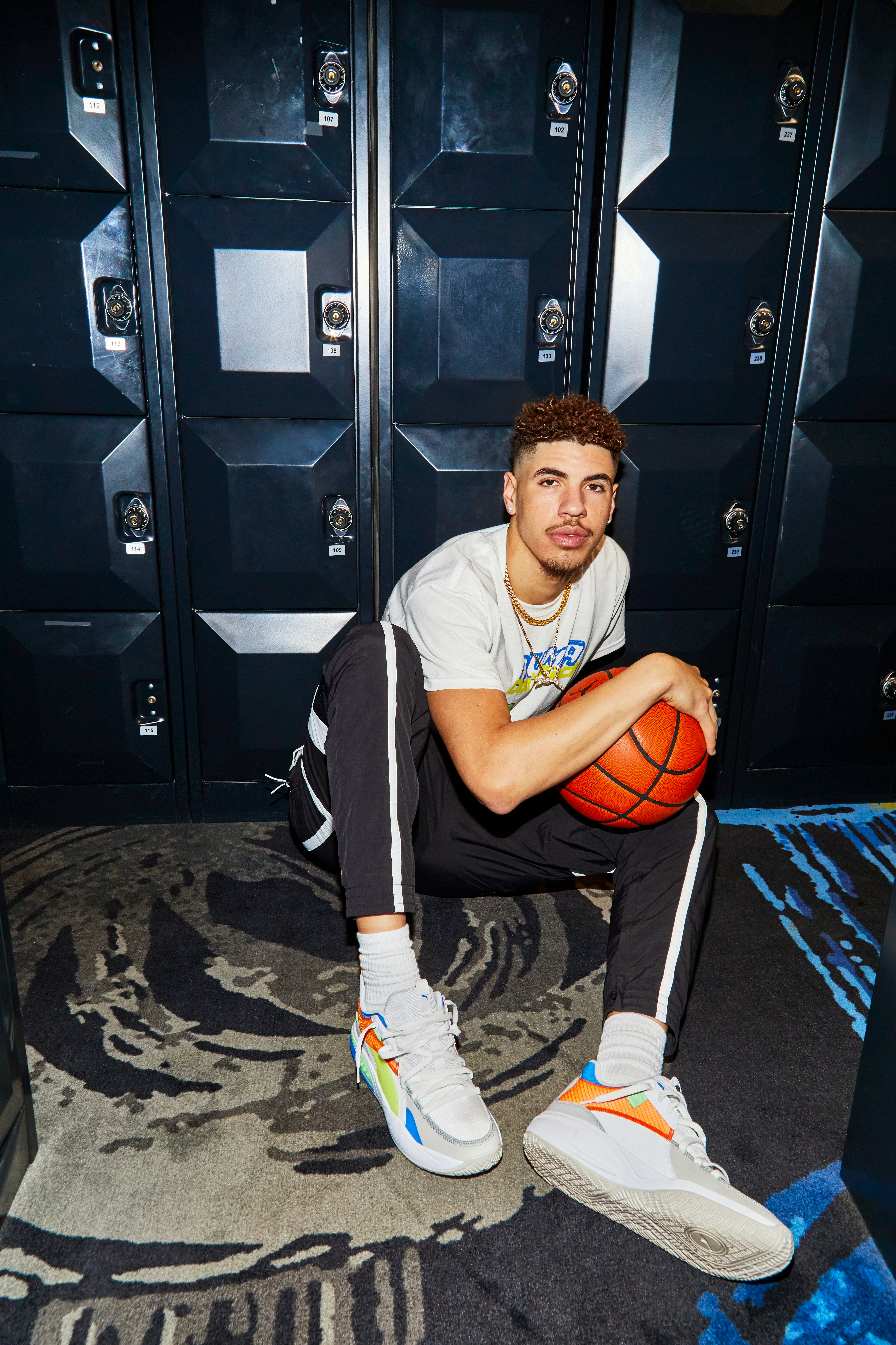 puma court rider lamelo