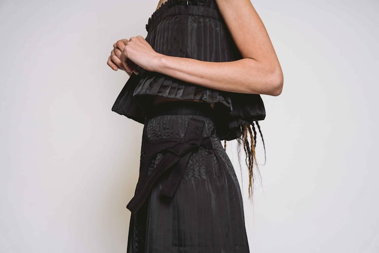 Marcy Pleated Top