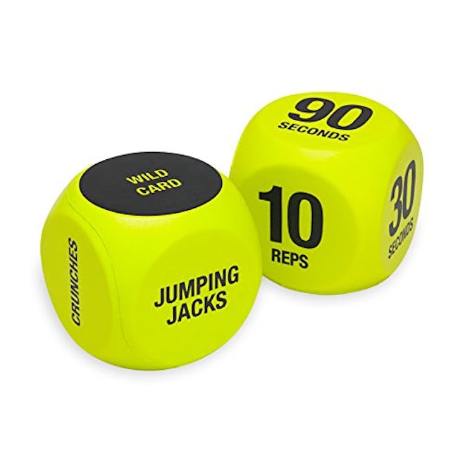 SPRI Exercise Dice (6-Sided) - Game for Group Fitness & Exercise Classes