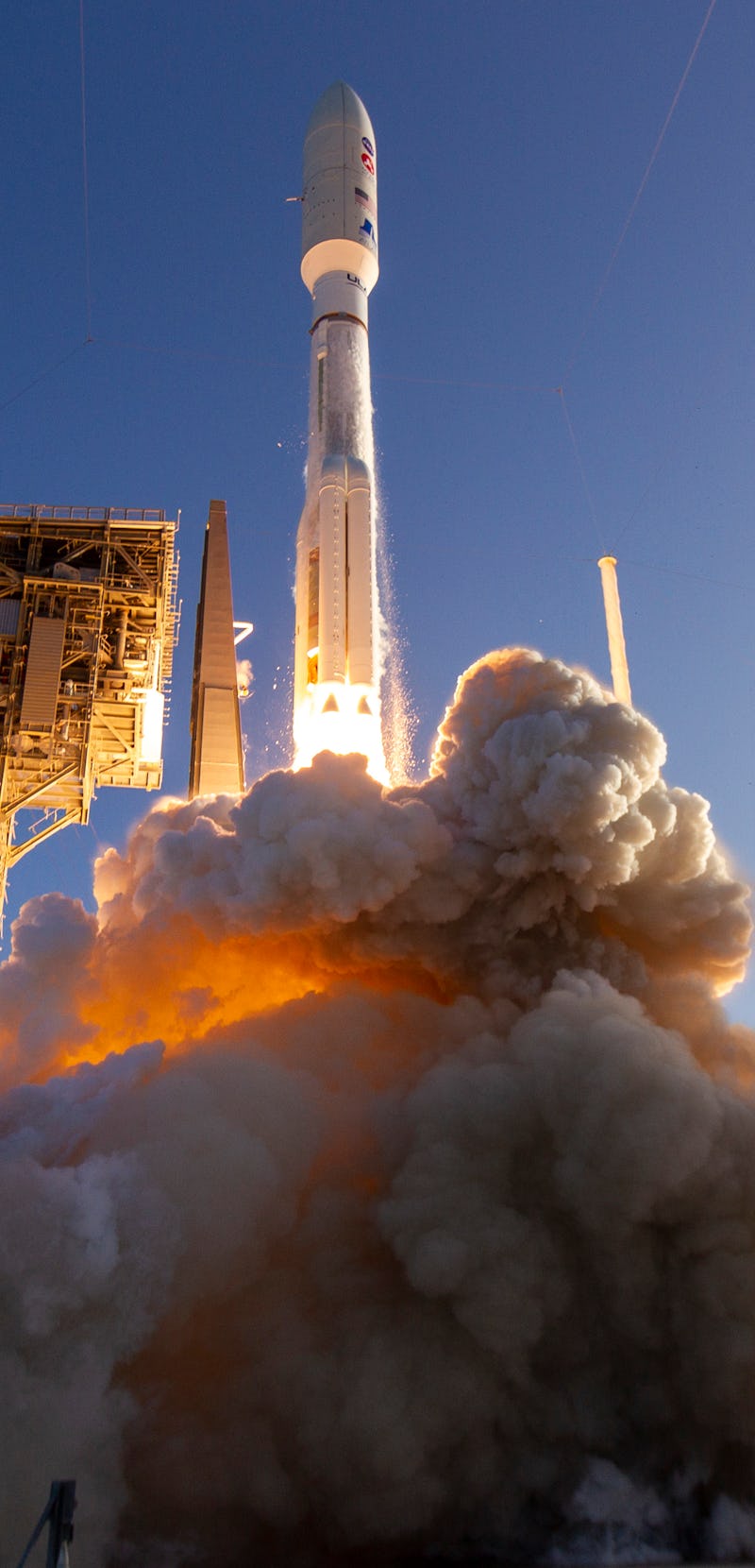 A United Launch Alliance (ULA) Atlas V rocket launch