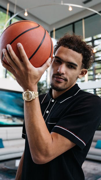 Basketball player Trae Young