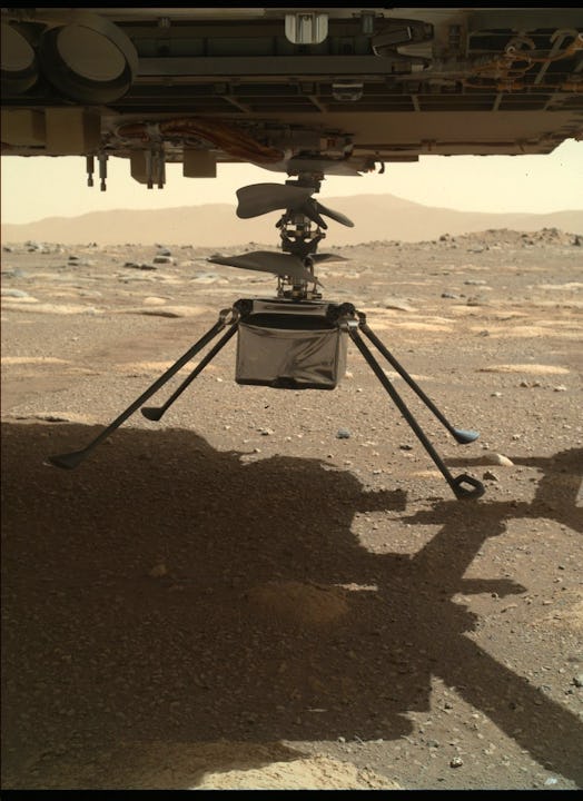 ingenuity copter on mars