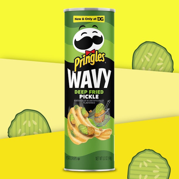 Here's Where To Buy Pringles Deep Fried Dill Pickle Chips For A Tangy