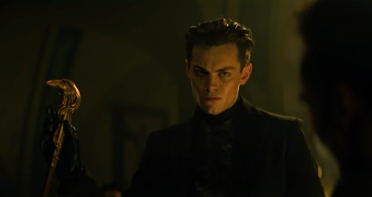 Freddy Carter as Kaz Brekker in Shadow and Bone.