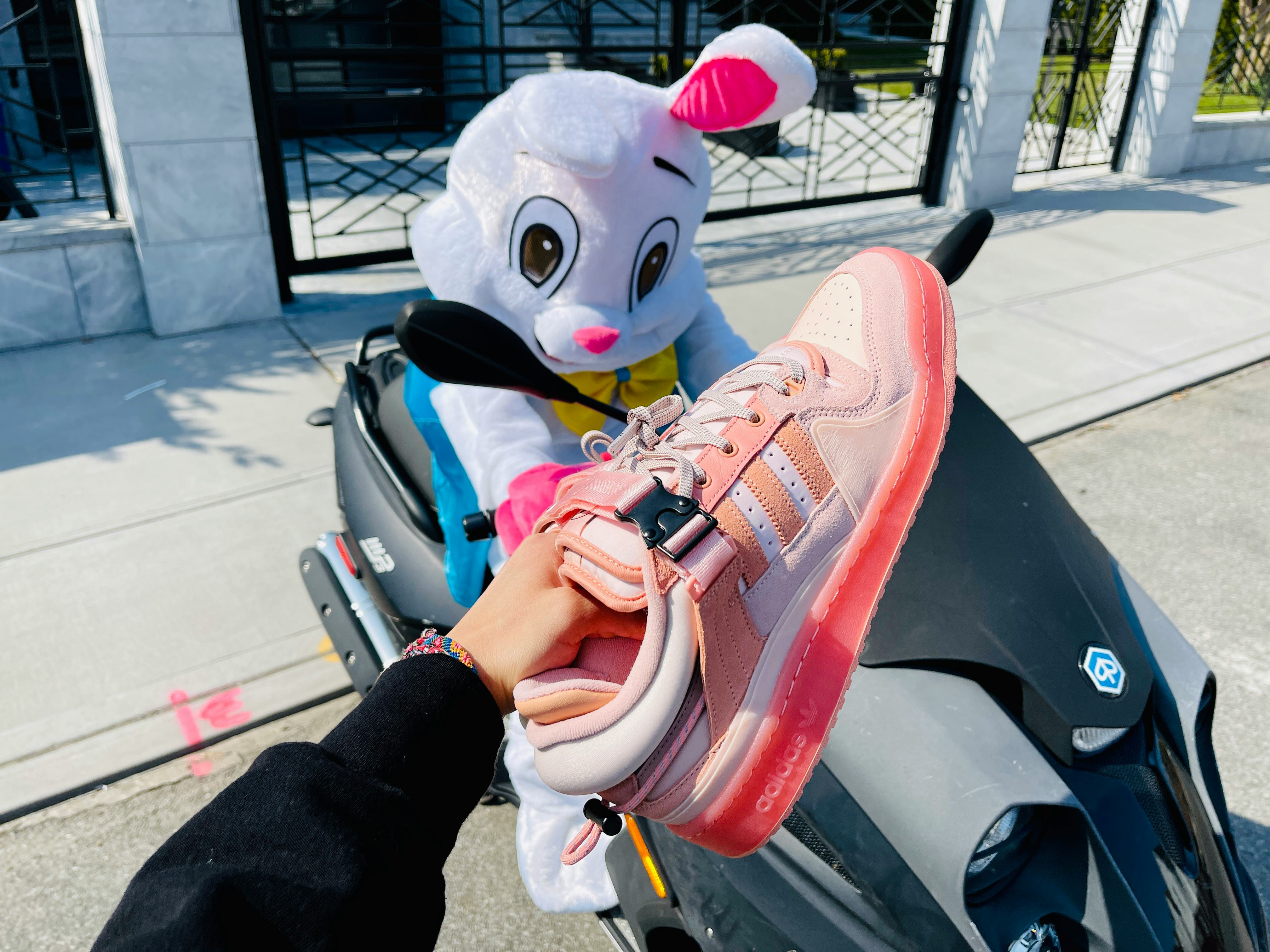 bad bunny x adidas forum low easter egg