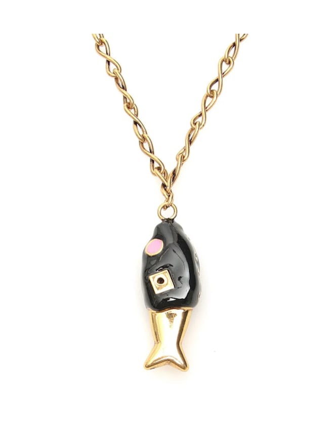 Marni Fish Pendant Necklace