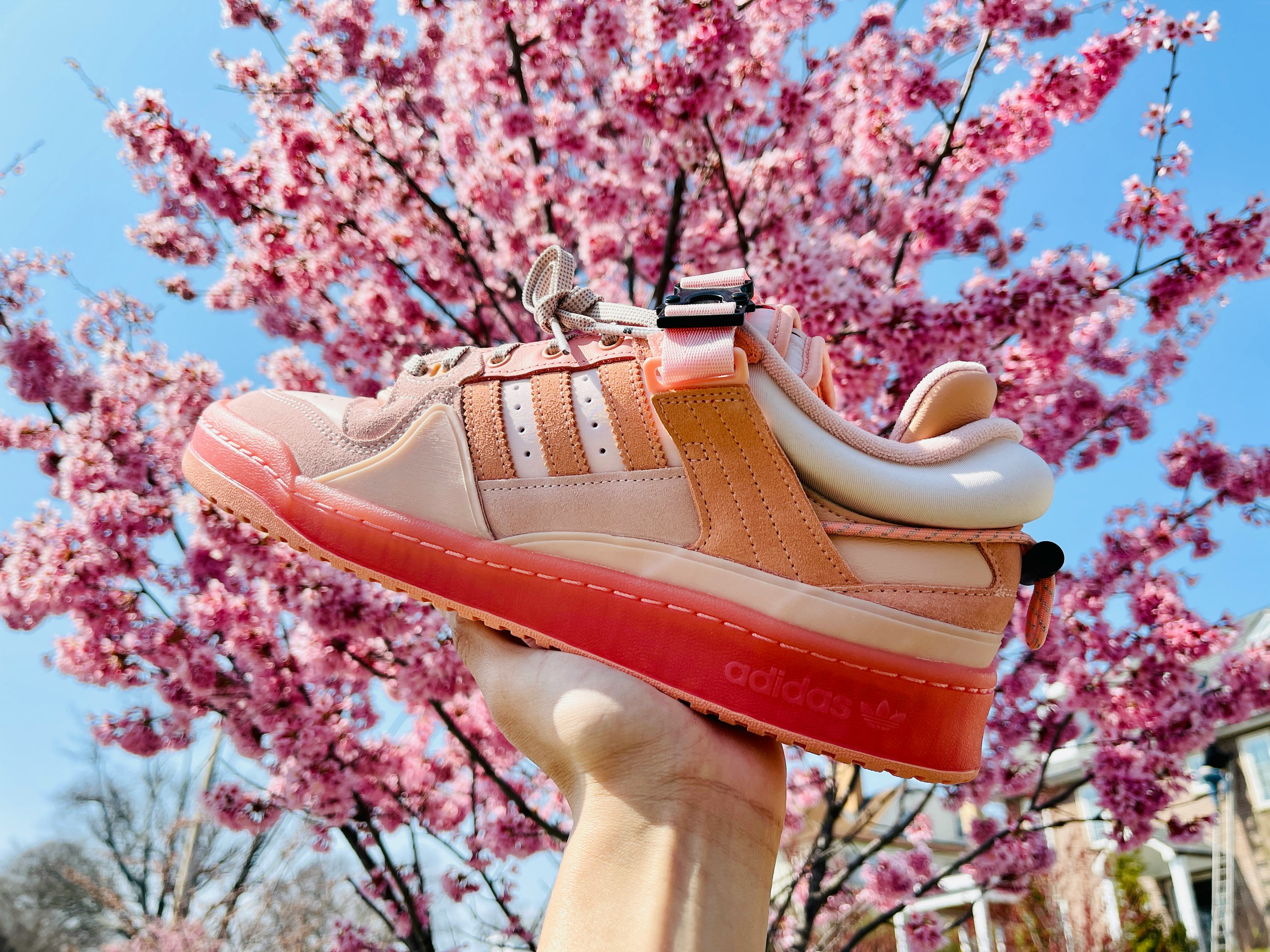 bad bunny new shoes pink