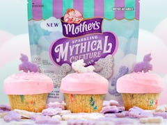 Mother's Sparkling Mythical Creature cookies exist, and they're shaped like unicorns.