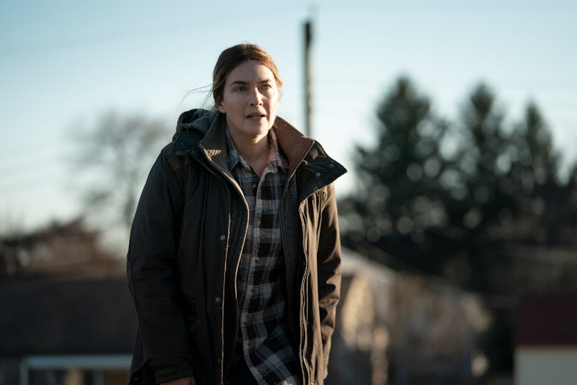 Kate Winslet in a scene for 'Mare of Easttown' on HBO