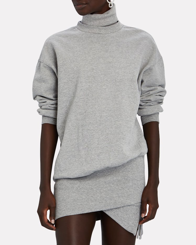 Desreen Turtleneck Sweatshirt Dress