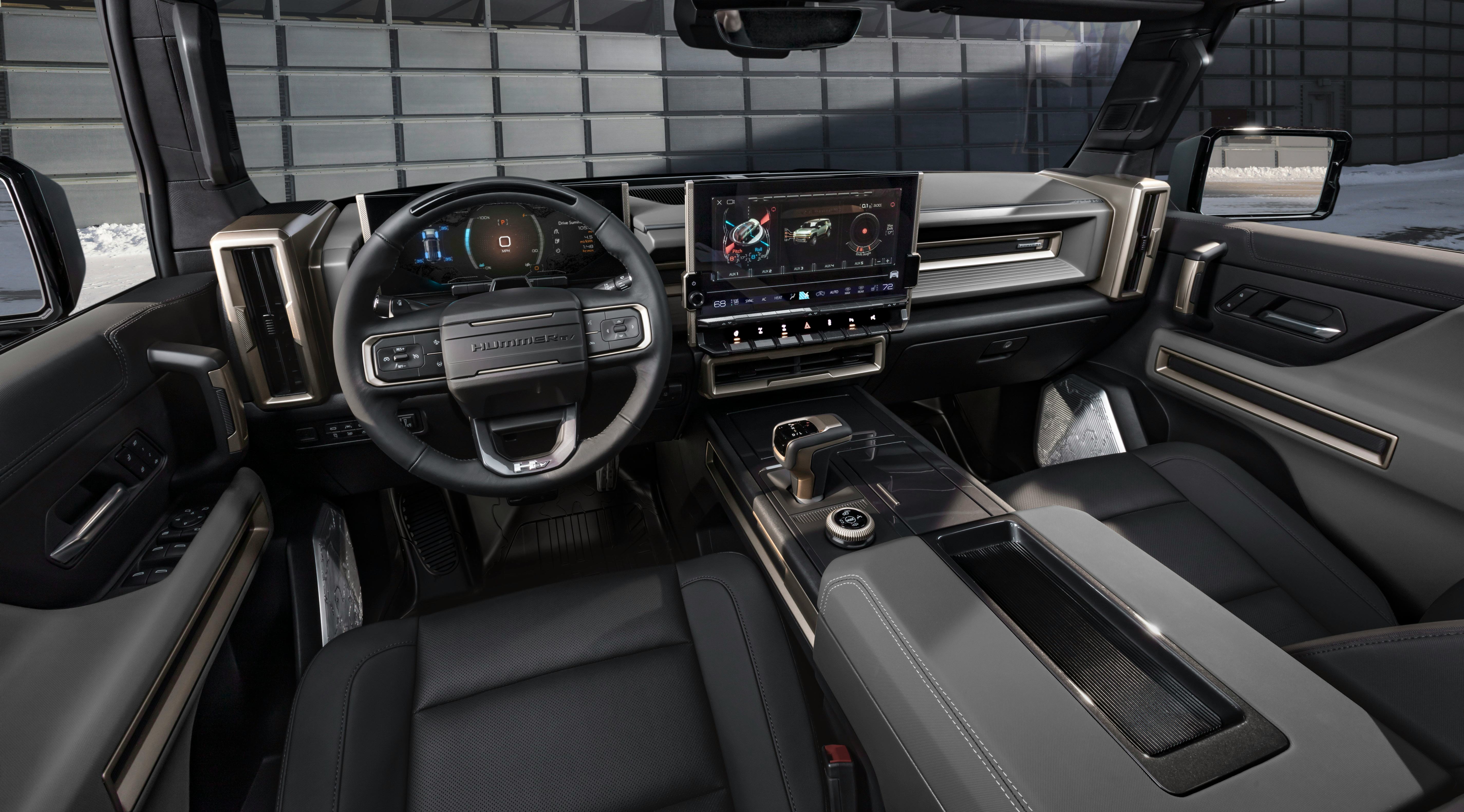 Hummer EV Video shows amazing Marvelinspired user interface in action