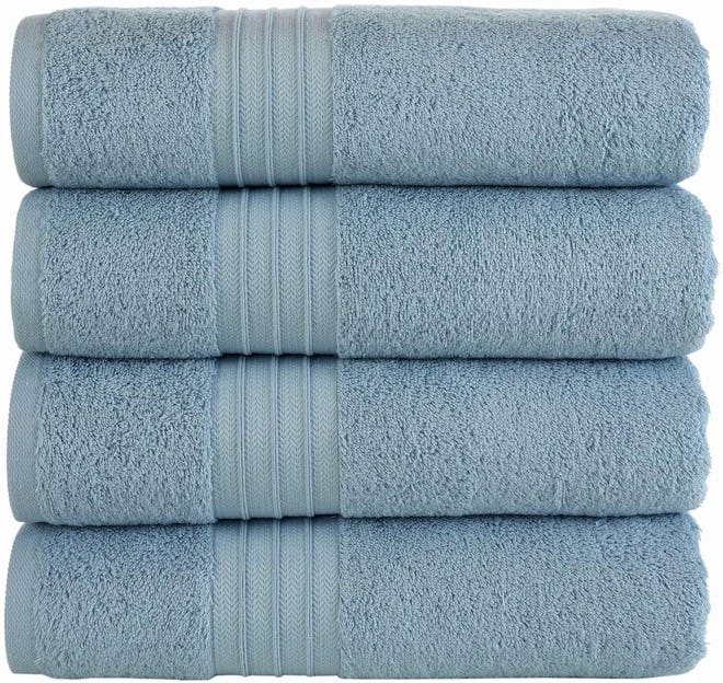 Hamman Linen Bath Towels (Set of 4)