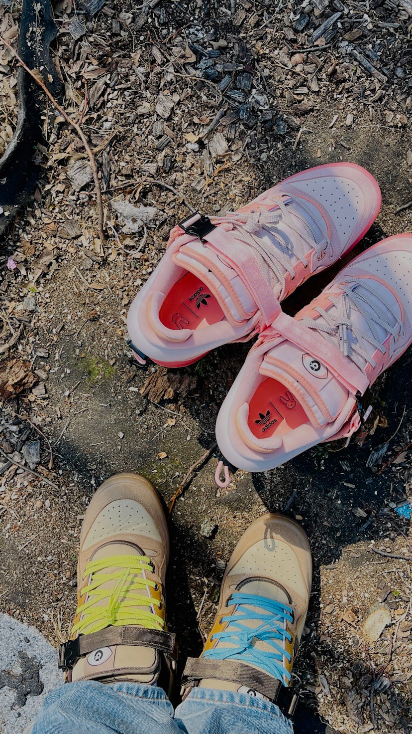 Adidas Bad Bunny Forum Low Pink Easter Egg First Cafe