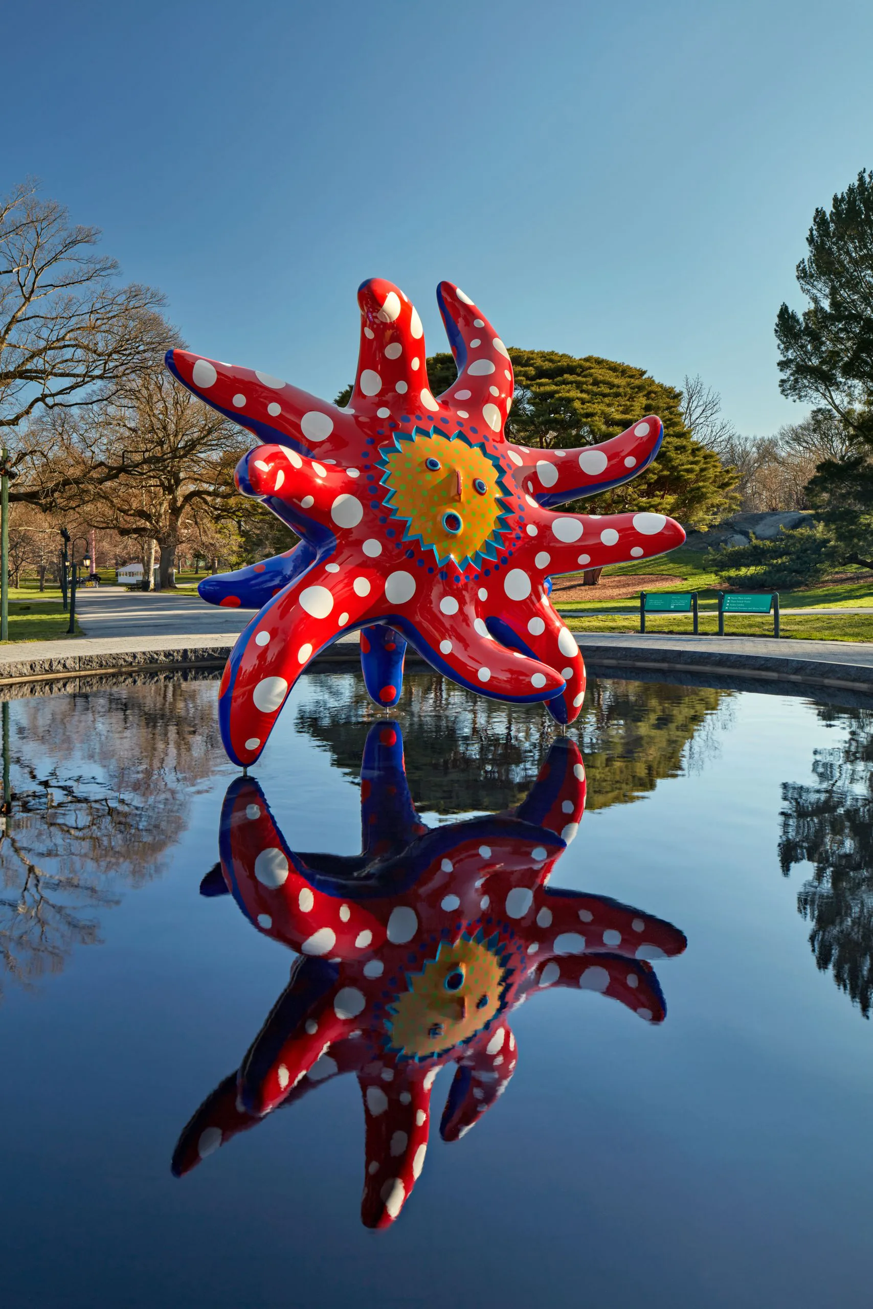 Yayoi Kusama Lends Her Spots to the New York Botanical Garden