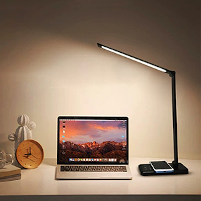 JOSTIC Desk Lamp with Wireless Phone Charger