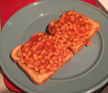 Making Tayce beans on toast from 'Drag Race UK' Season 2 required ordering beans from Britain.