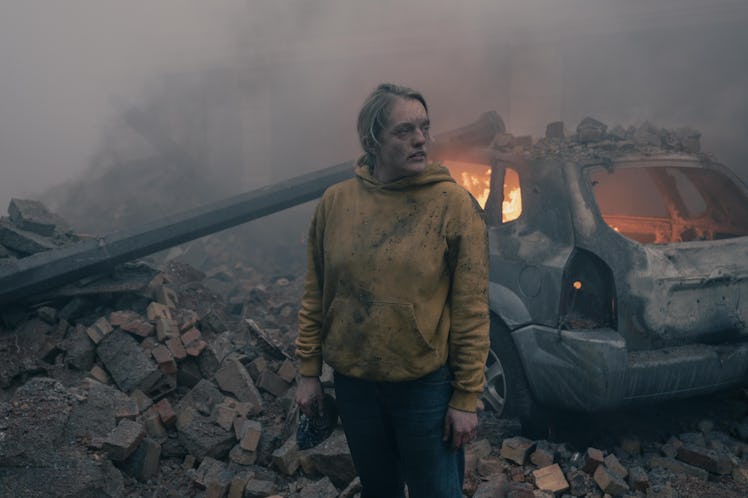 Elisabeth Moss as June Osborne in The Handmaid's Tale