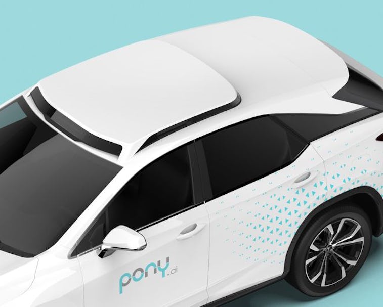 Autonomous driving company Pony.ai has unveiled a new system that integrates sensors directly into v...