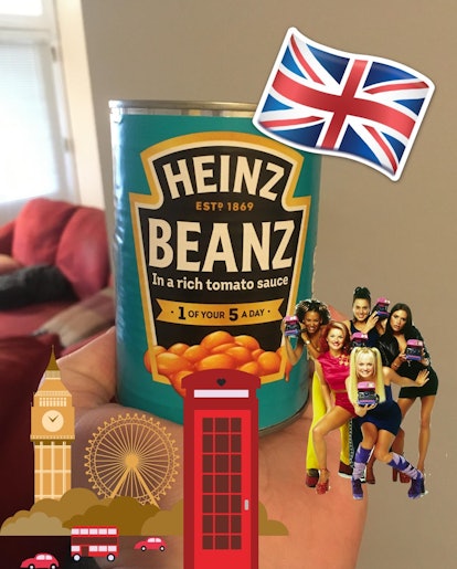 Making Tayce's beans on toast from 'Drag Race'