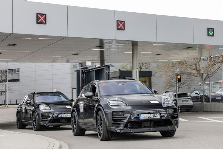 Porsche Macan EV Testing