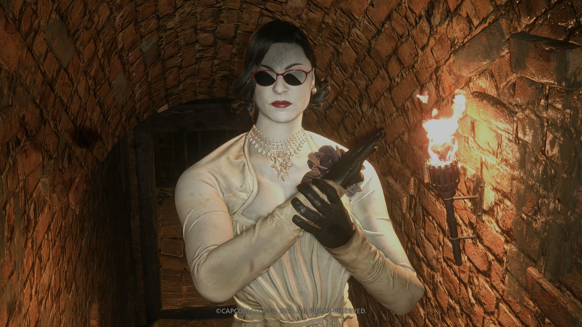 Lady Dimitrescu in Resident Evil Village. Games. Video games. Gaming. Modding. Modders. 