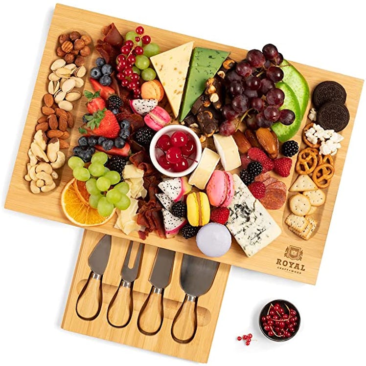 Royal Craft Wood Bamboo Cheese Board