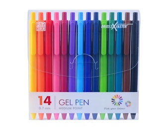 ParKoo Retractable Gel Pens (14-Pack)