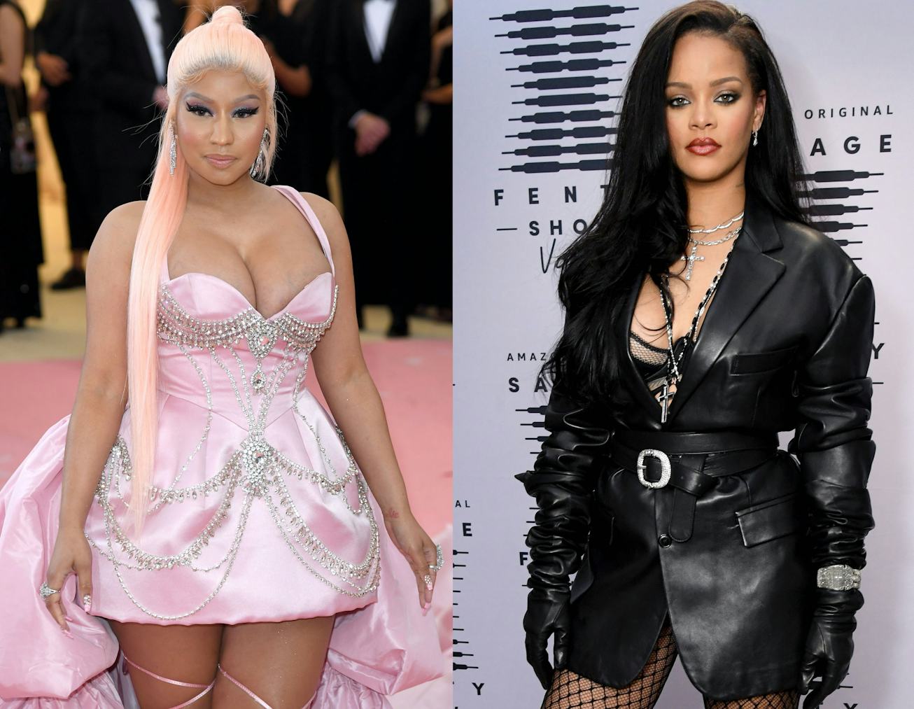Some fans think Nicki Minaj and Rihanna are collaborating on a new song.