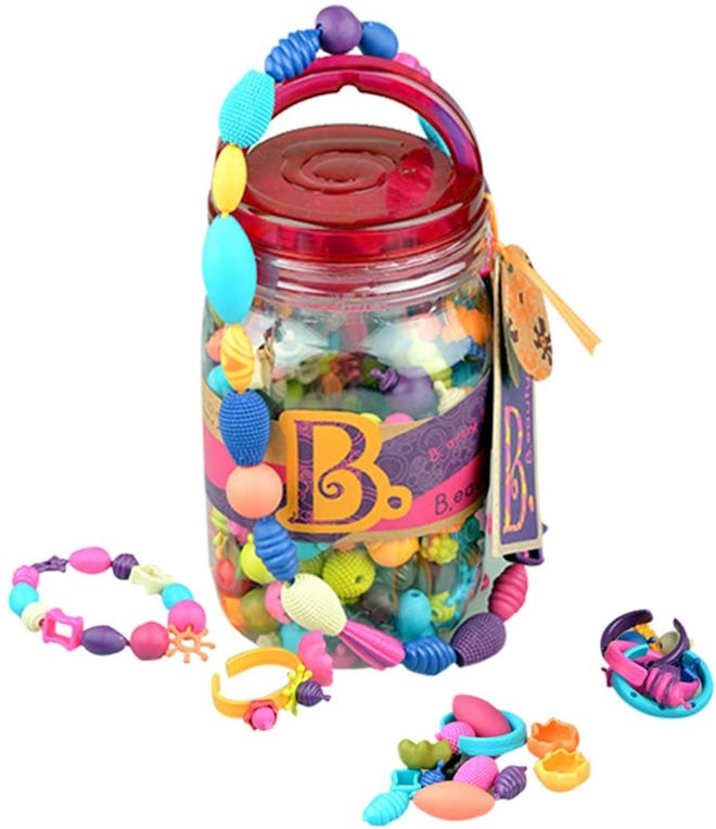 B. toys by Battat Pop Snap Bead Jewelry Set (275 Pieces)