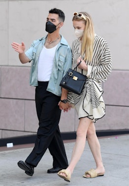 Popstar and Jonas Brother, Joe Jonas, takes his wife Sophie Turner on a shopping spree in Beverly Hi...