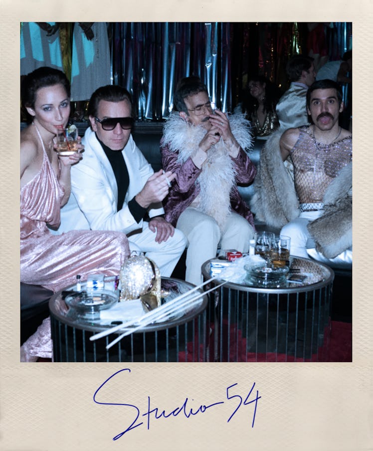 A Polaroid from the Halston show
