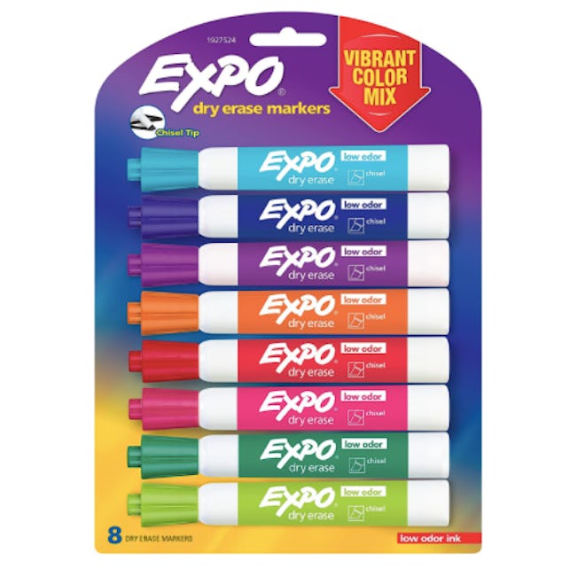 EXPO Low-Odor Dry-Erase Markers (8-Pack)